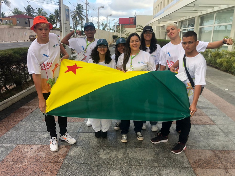 Natação acreana encerrou participação no Jogos da Juventude 2022, em Aracaju (SE) — Foto: Faea/Divulgação