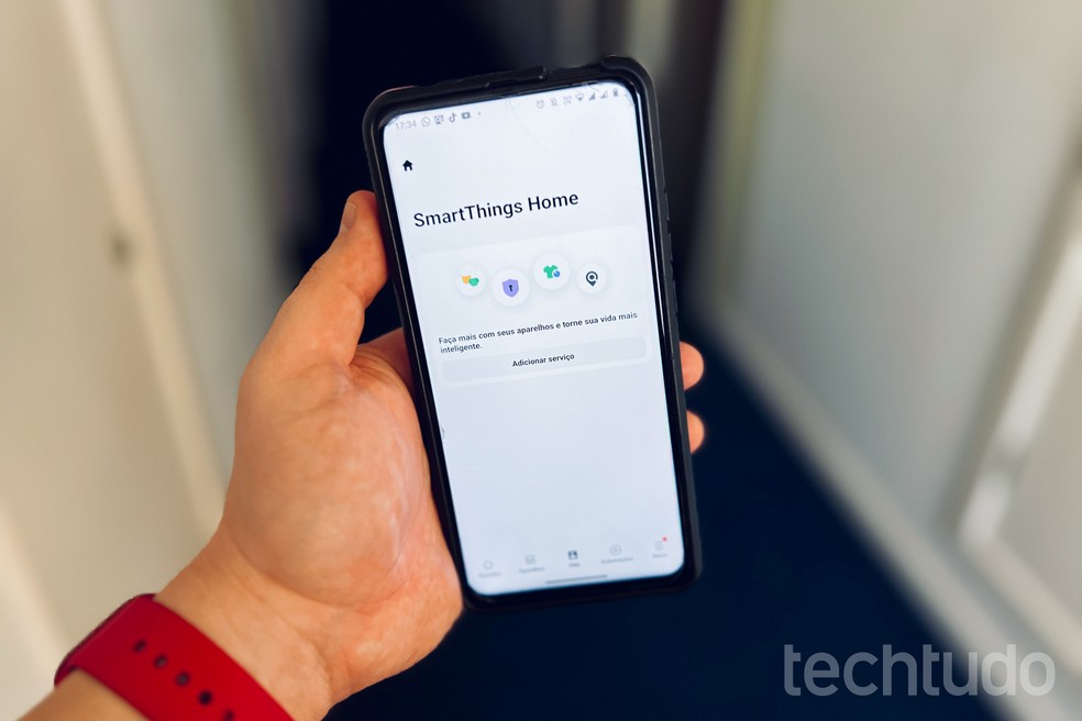 SmartThings: como fazer download e usar o app de casas conectadas  — Foto: Rubens Achilles/TechTudo