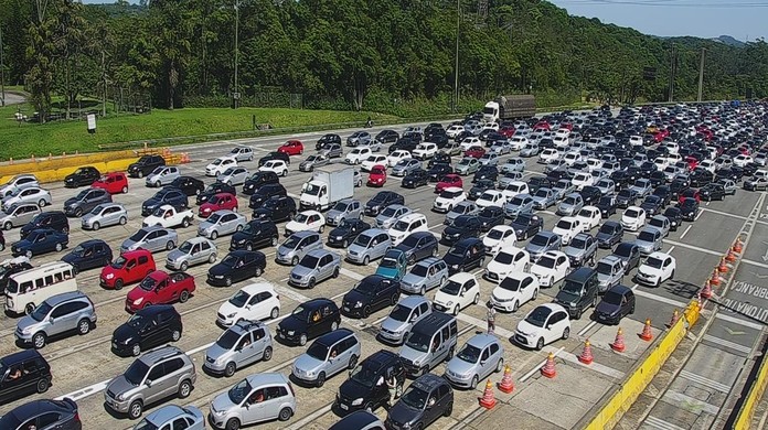 Motoristas Enfrentam Lentidao Nas Estradas Em Direcao Ao Litoral De Sp Santos E Regiao G1