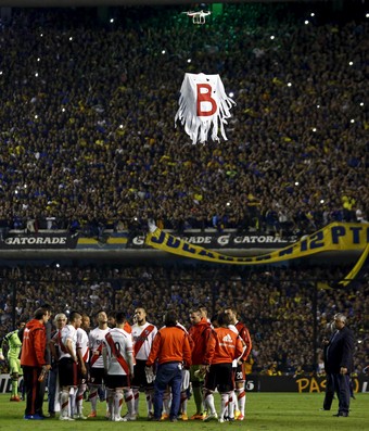 drone, Boca Juniors x River Plate (Foto: Reuters)