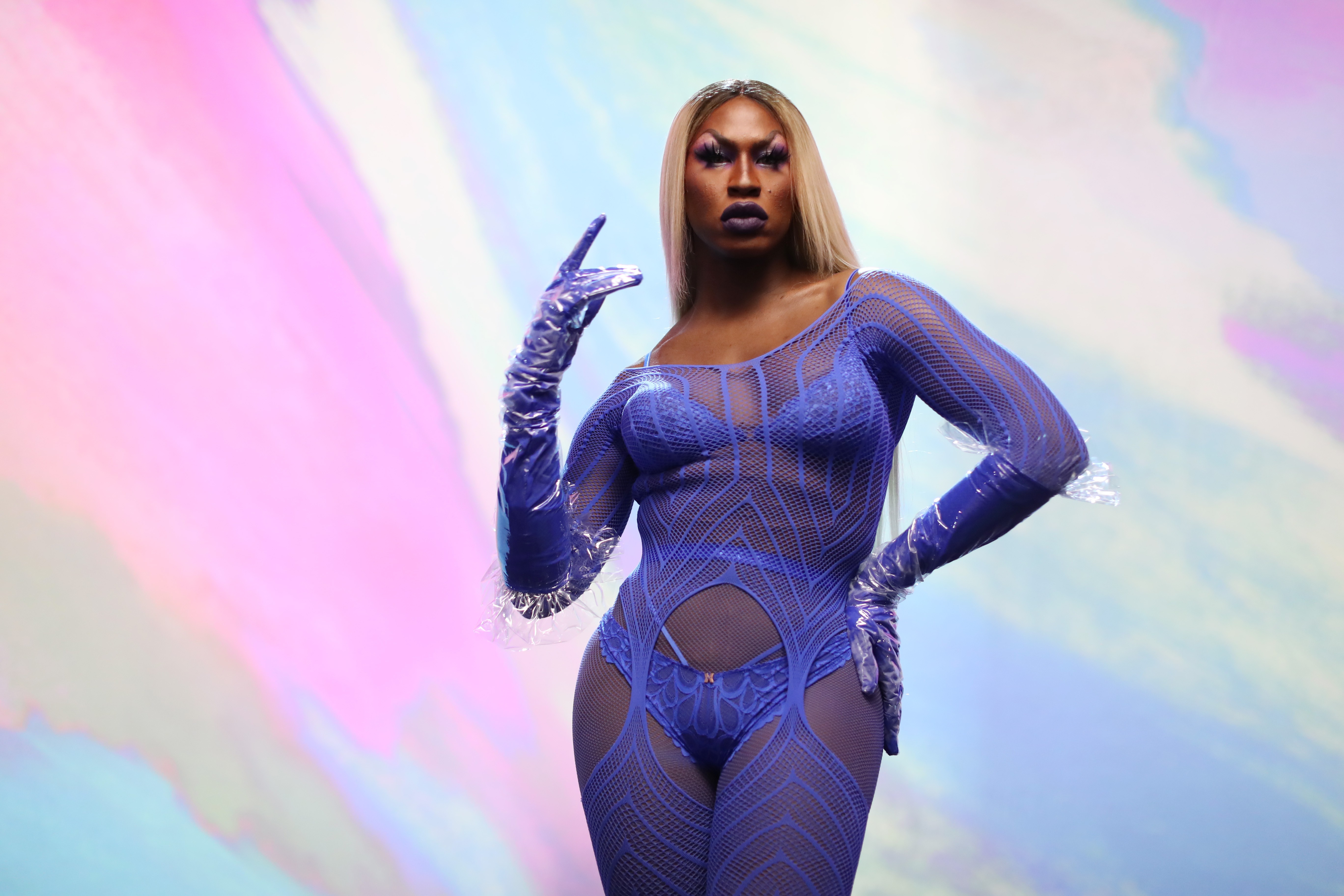 Shea Couleé no Savage X Fenty Show Vol. 2 (Foto: Getty Images for Rihanna's Savag)