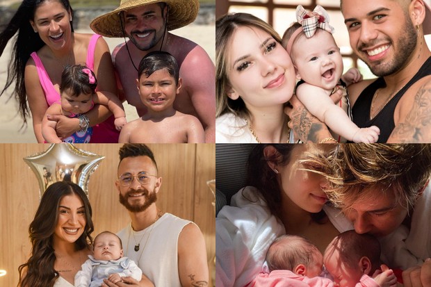 Relembre os famosos que tiveram filhos em 2021 (Foto: Reprodução/Instagram)