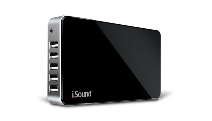 Bateria portátil da iSound tem potência interna de 16.000 mAh (Foto: Divulgação/iSound)