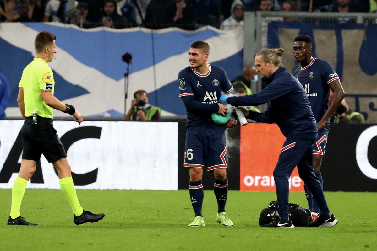 Toujours sans Sergio Ramos, le PSG perd Verratti pour quatre semaines |  football français
