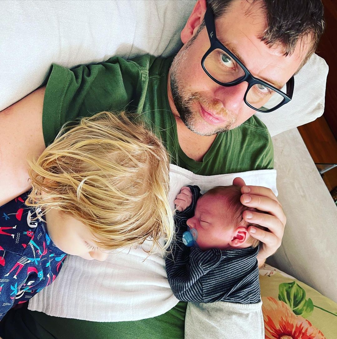 Luiza Possi posta foto do marido com os filhos e se derrete (Foto: Reprodução / Instagram)
