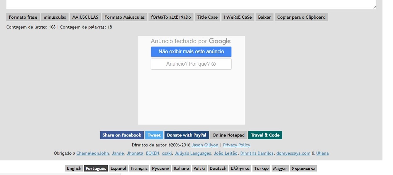 Convert Case Download TechTudo