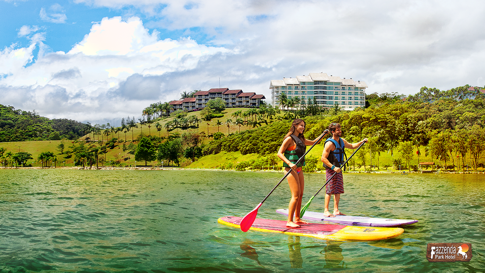 Stand up paddle é modalidade de sucesso — Foto: Divulgação