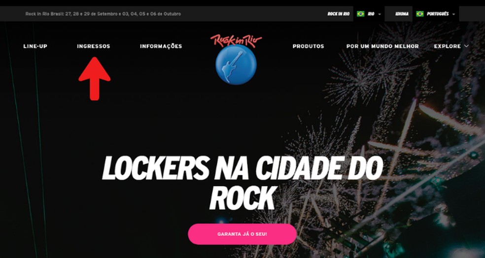 Line up rock in rio