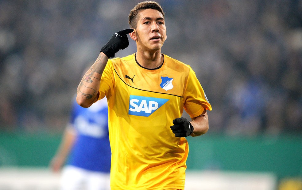 Roberto Firmino chegou ao Hoffenheim no fim de 2010 — Foto: Agência AFP 