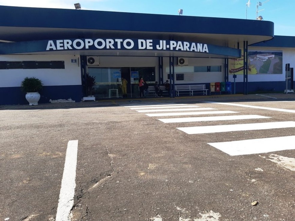 Aeroporto de Ji-Paraná, RO — Foto: Paulo Sérgio/Governo de Rondônia