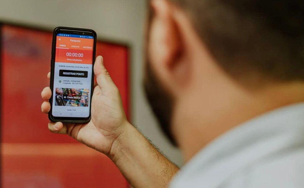 Startup Faceponto atua na gestão da jornada de trabalho e ponto digital inteligente por georreferenciamento — Foto: Reprodução