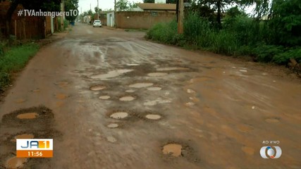 Moradores do Lago Norte enfrentam dificuldades para transitar em rua da região