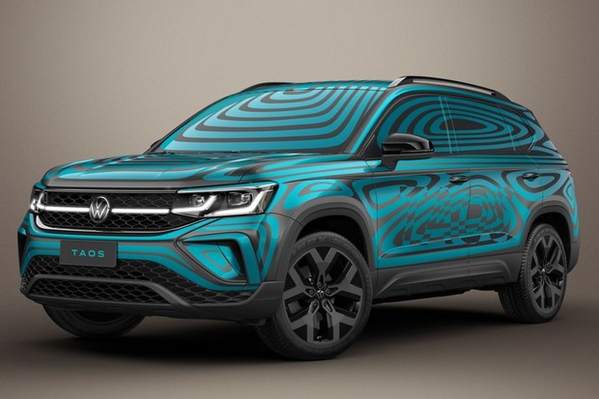 VW Taos tem primeiras imagens reveladas; SUV estreia entre abril e