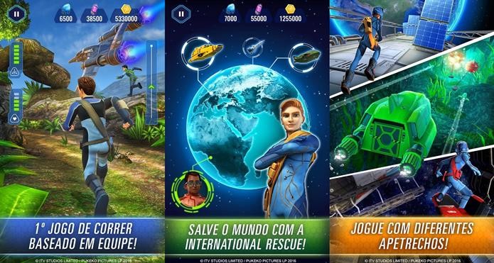 Os Thunderbirds voltaram, e além da nova animação, também ganhou um divertido jogo para celular (Foto: Divulgação / Miniclip)