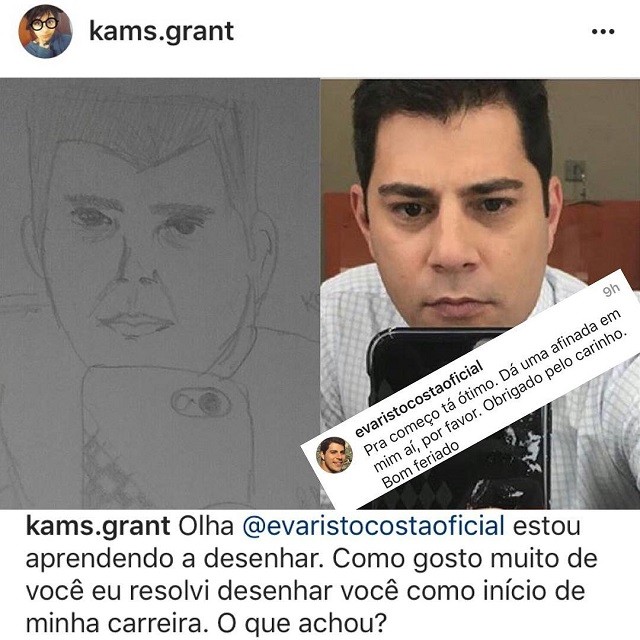 Evaristo Costa (Foto: Reprodução/Instagram)