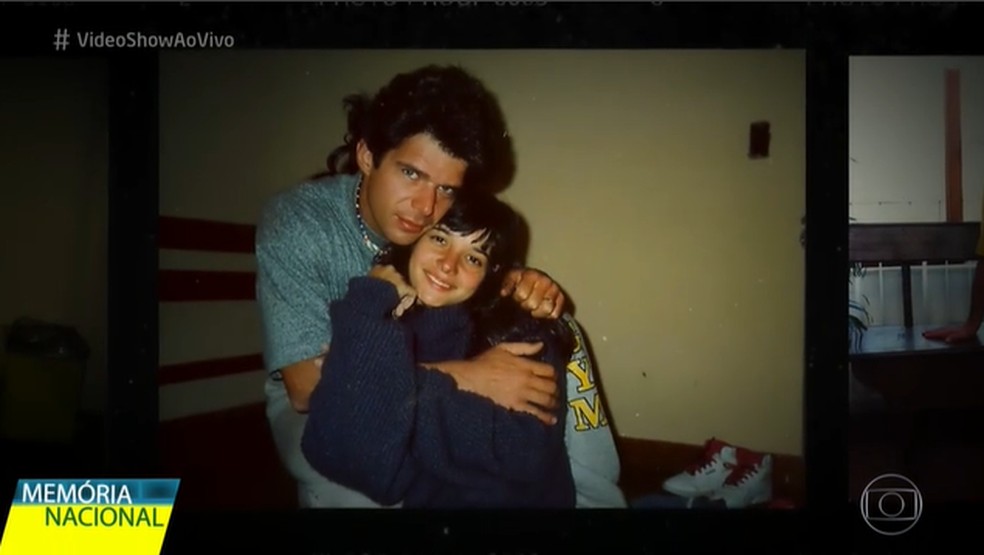 Daniella Perez e Raul Gazolla se conheceram nos bastidores da novela 'Kananga do Japão' e logo se casaram — Foto: TV Globo