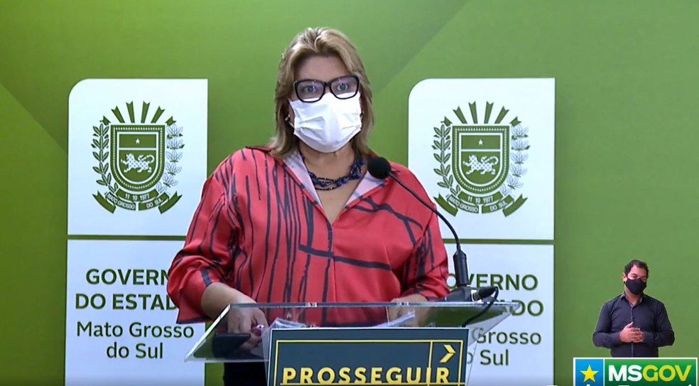 Secretária estadual adjunta de Saúde, Christine Maymone — Foto: Redes Sociais/Reprodução