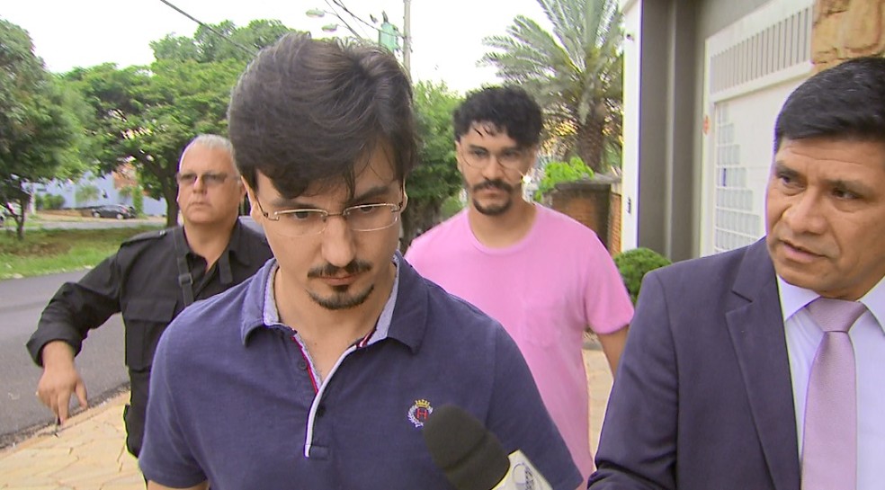 O advogado Ângelo Luiz Feijó, preso na Operação Têmis em Ribeirão Preto (Foto: Reprodução/EPTV)