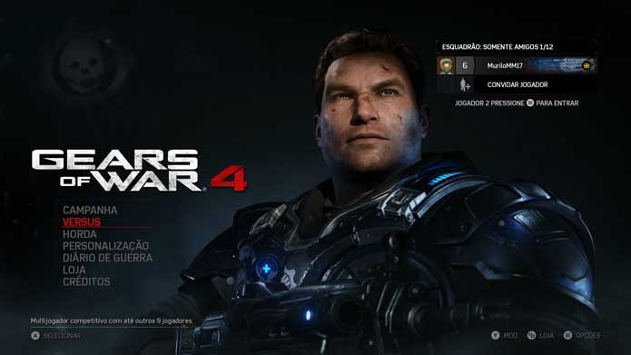 Gears of War 4: como jogar os modos competitivos do game (Foto: Reprodução/Murilo Molina)