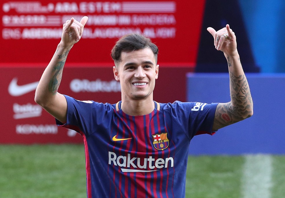 Philippe Coutinho  segundo brasileiro mais caro da histria  Foto: Reuters