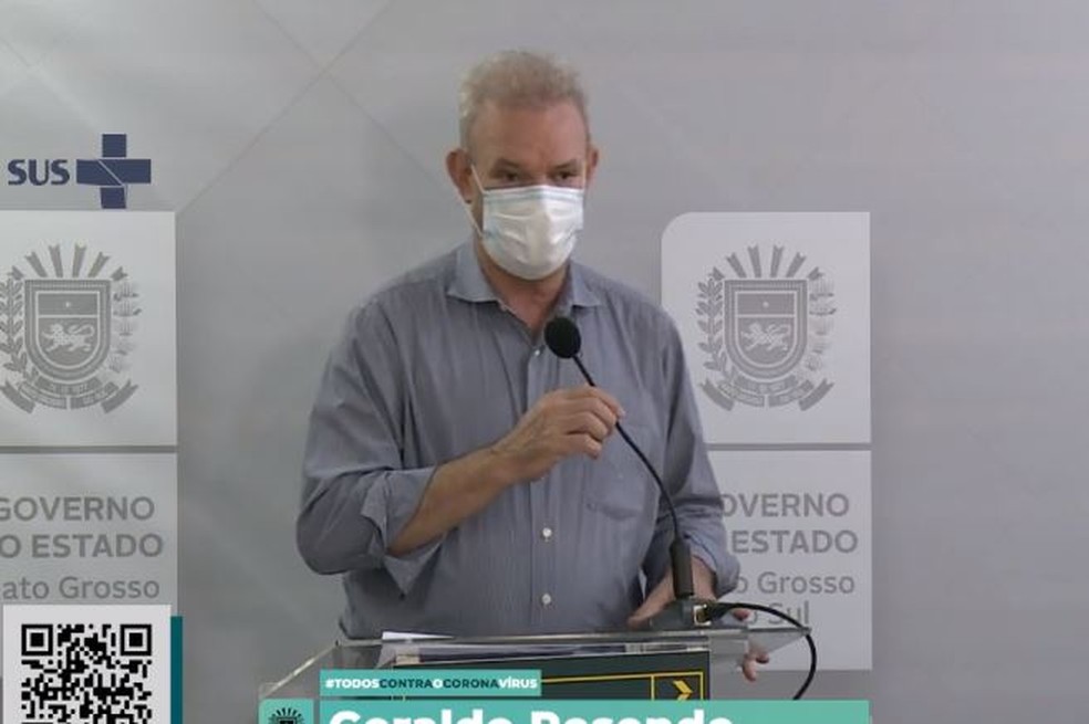 Secretário estadual de Saúde, Geraldo Resende — Foto: Redes Sociais/Reprodução
