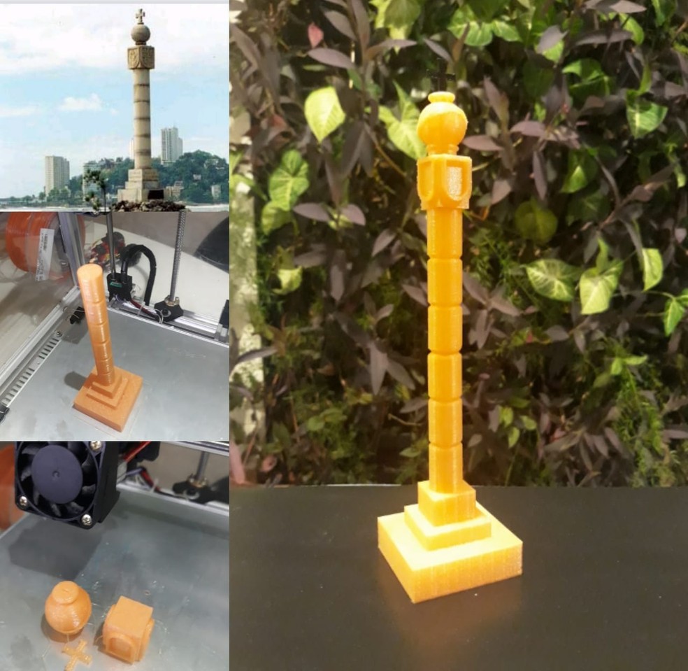 Professor utiliza fotos e drones para gerar modelo em softwares específicos. — Foto: Renato Frosch