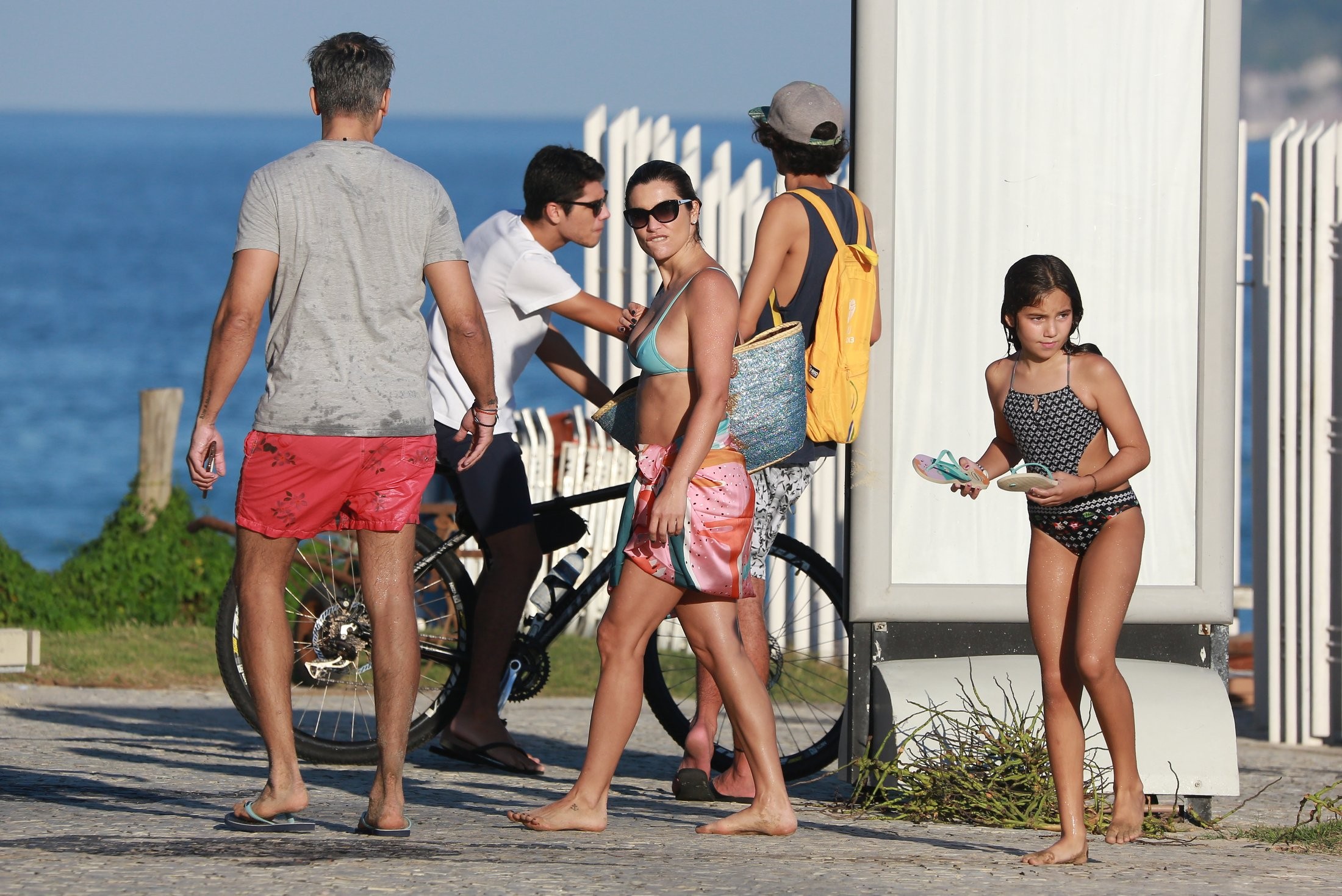 Otaviano Costa, Flávia Alessandra e a filha, Giulia (Foto: Dilson Silva/ AgNews) Otaviano Costa, Flávia Alessandra e a filha, Giulia (Foto: Dilson Silva/ AgNews)