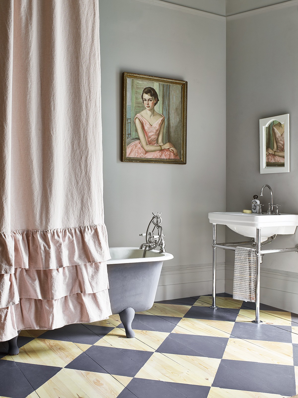 Banheira vitoriana: 6 banheiros charmosos decorados com a peça (Foto: Divulgação)
