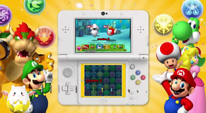 Puzzle & Dragons: Super Mario Bros. Edition será lançado em abril para 3DS (Foto: Reprodução/YouTube)