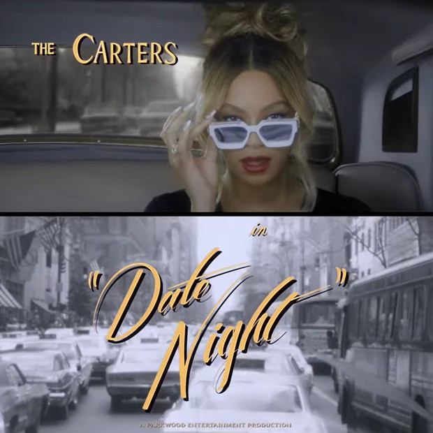 Como uma continuação da campanha "About Love", Beyoncé, 40, e Jay-Z, 51, filmaram um curta-metragem chamado "Date Night"  (Foto: Reprodução )