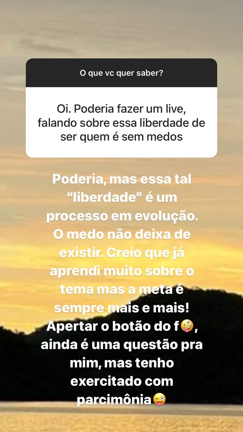 Eliana responde a perguntas de fãs (Foto: Reprodução/Instagram)
