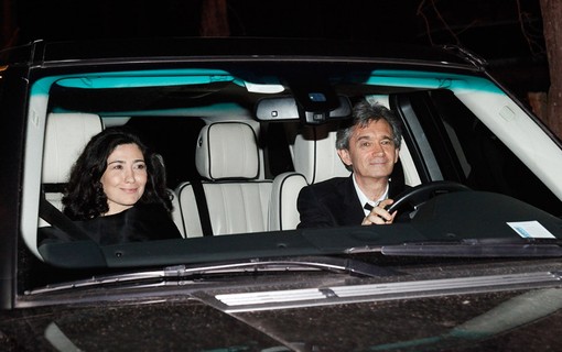 Serginho Groisman e a mulher, Fernanda Molina