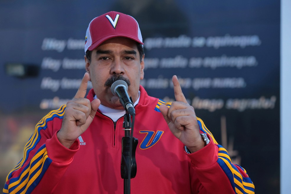 Nicolás Maduro, presidente da Venezuela — Foto: Miraflores Palace / Reuters 