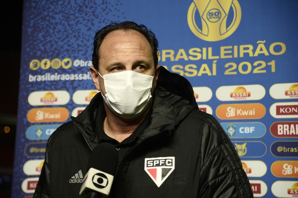 Rogério Ceni antes de São Paulo x Corinthians — Foto: Marcos Ribolli