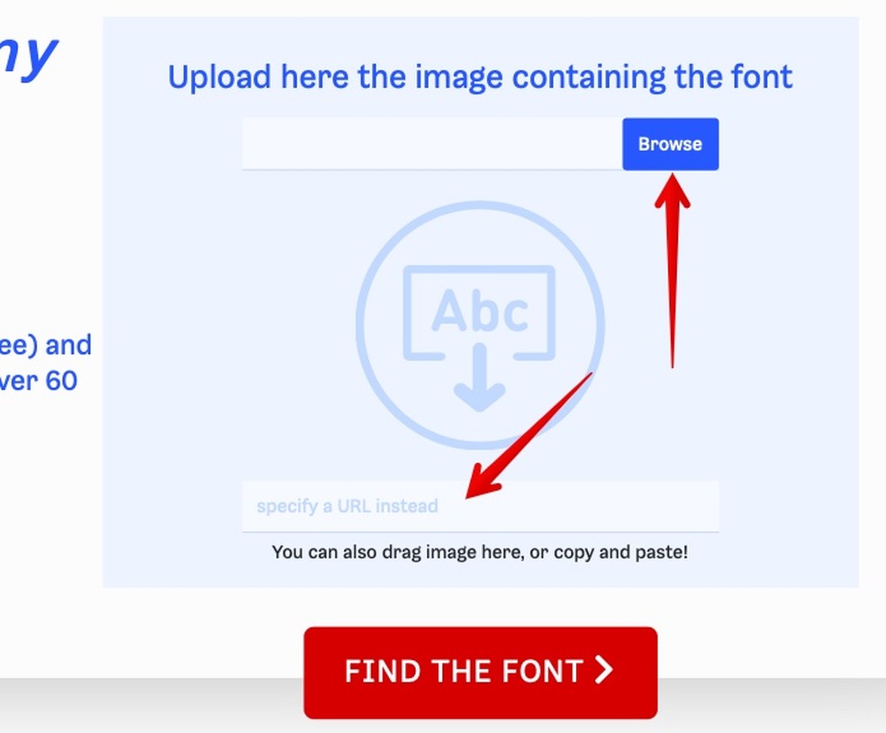 Como descobrir fonte por imagem online TechTudo