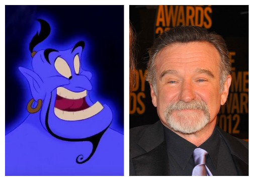 Robin Williams dublou o personagem Gênio em Aladdin (1992) (Foto: Getty Images/Reprodução)