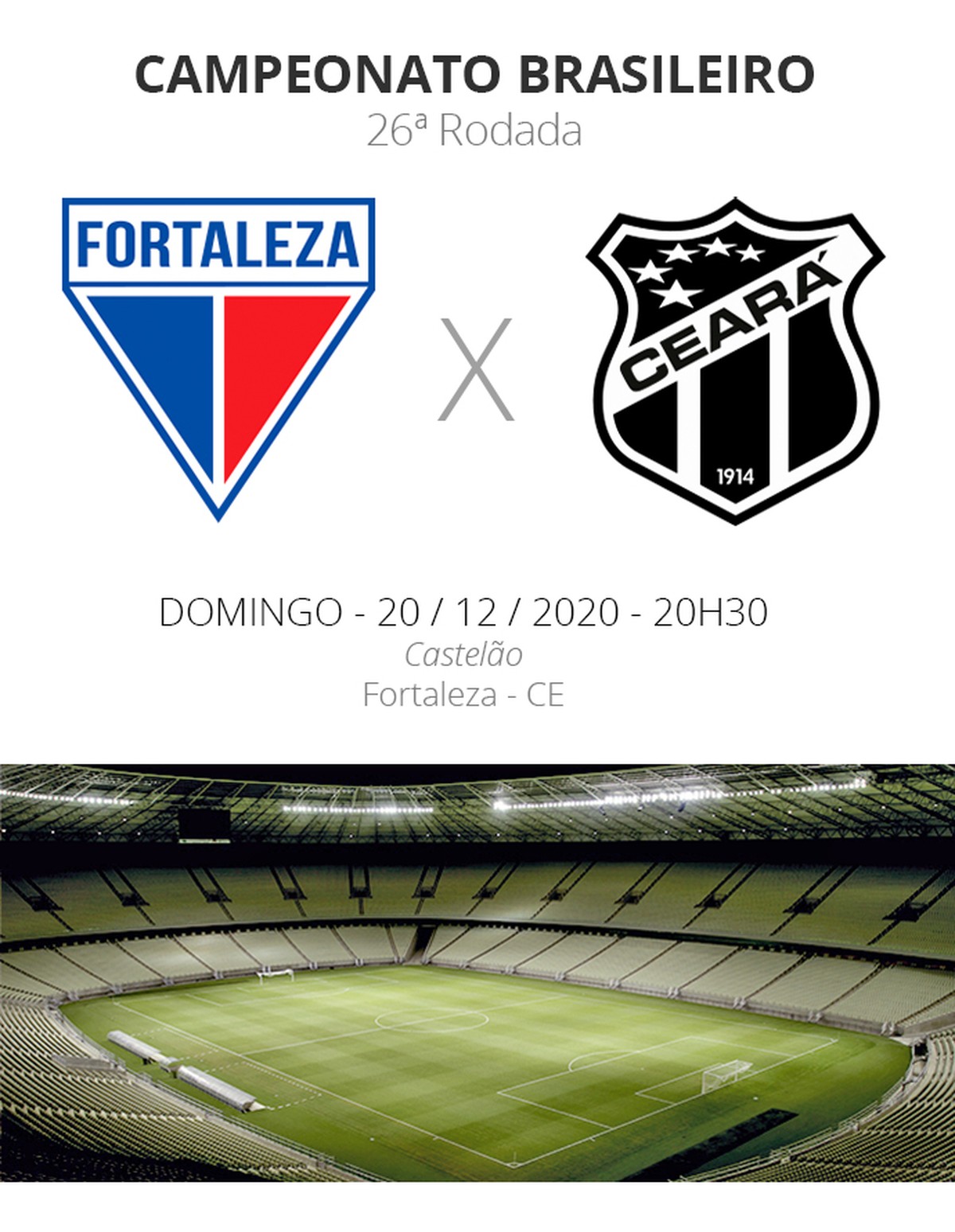 Fortaleza x Ceará: veja onde assistir, escalações, desfalques e arbitragem | brasileirão série a ...
