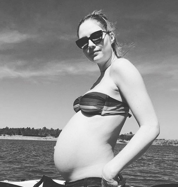 Ana Claudia Michels durante a gravidez (Foto: Reprodução/Instagram)