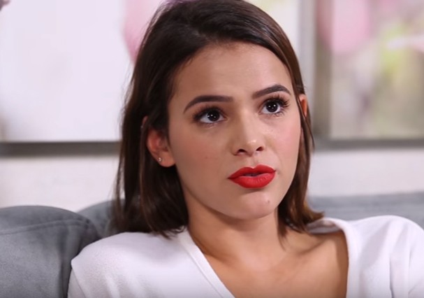 Marquezine em entrevista para Fernanda Souza (Foto: Reprodução) Marquezine em entrevista para Fernanda Souza (Foto: Reprodução)