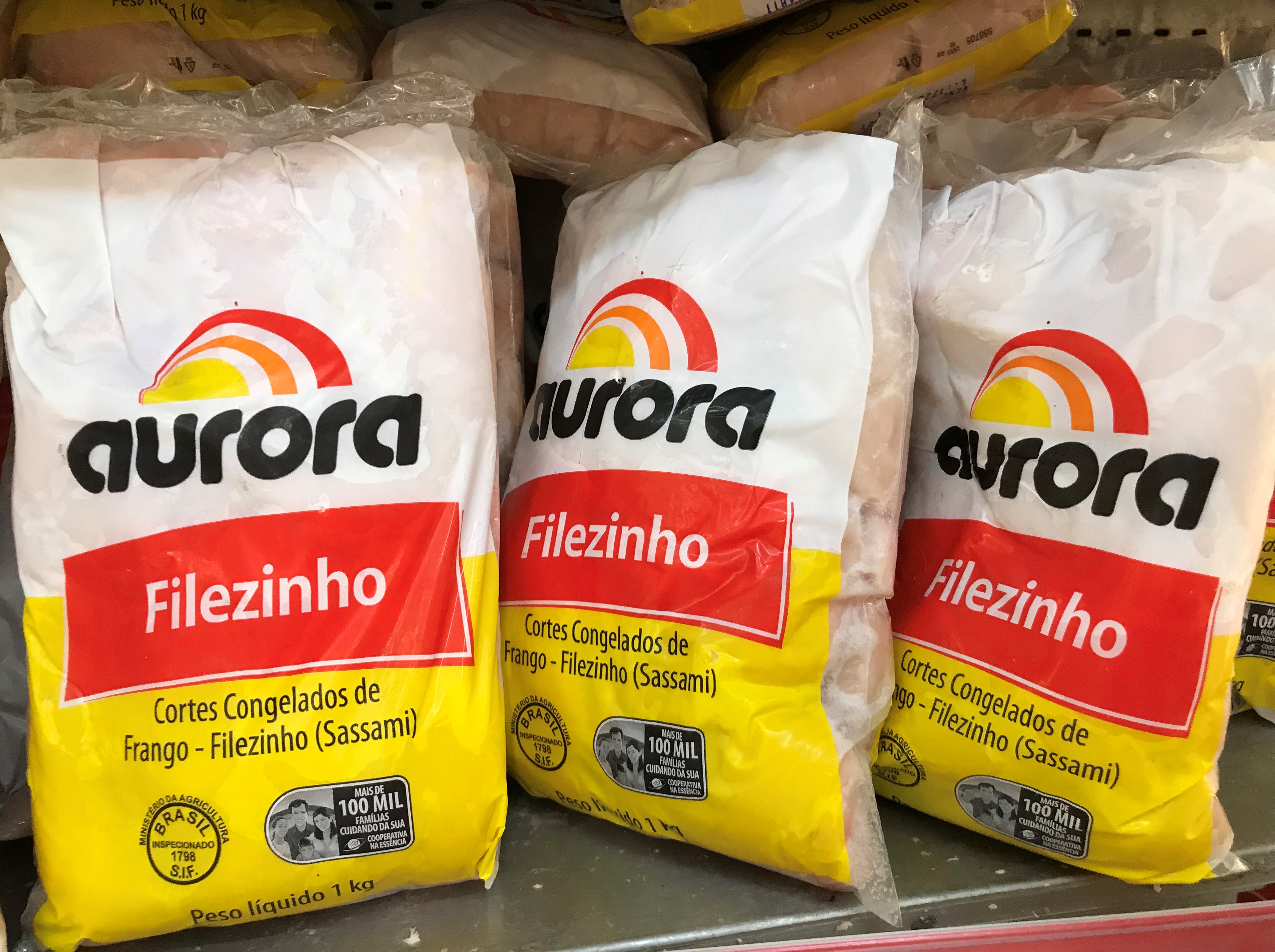 Produtos da Aurora à venda em supermercado no Rio de Janeiro (RJ) 13/08/2020 (Foto: Ricardo Moraes/Reuters)