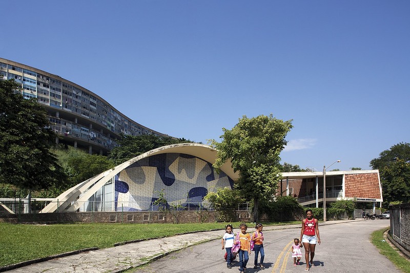 Exposição reúne principais obras da arquitetura brasileira no Sesc 24 de Maio (Foto: Leonardo Finotti Architectural P)