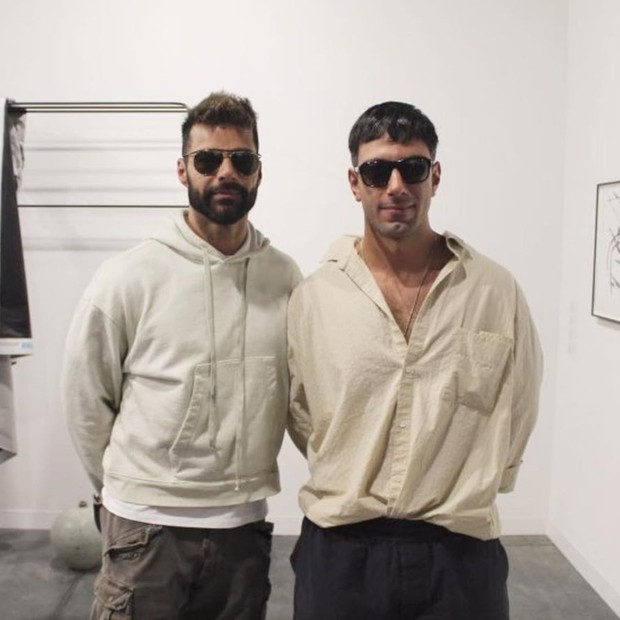 Ricky Martin e Jwan Yosef (Foto: Reprodução/Instagram)