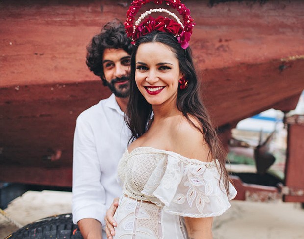 Casamento de Renata e Cassiano (Foto: Beach Wedding/Divulgação)