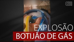VÍDEO: Testemunhas gravam momento em que botijão de gás explode em Fartura