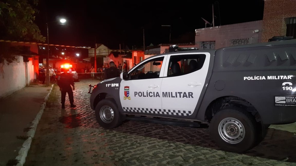 Comerciante é morto a tiros em Macaíba, na Grande Natal — Foto: Sérgio Henrique Santos/Inter TV Cabugi