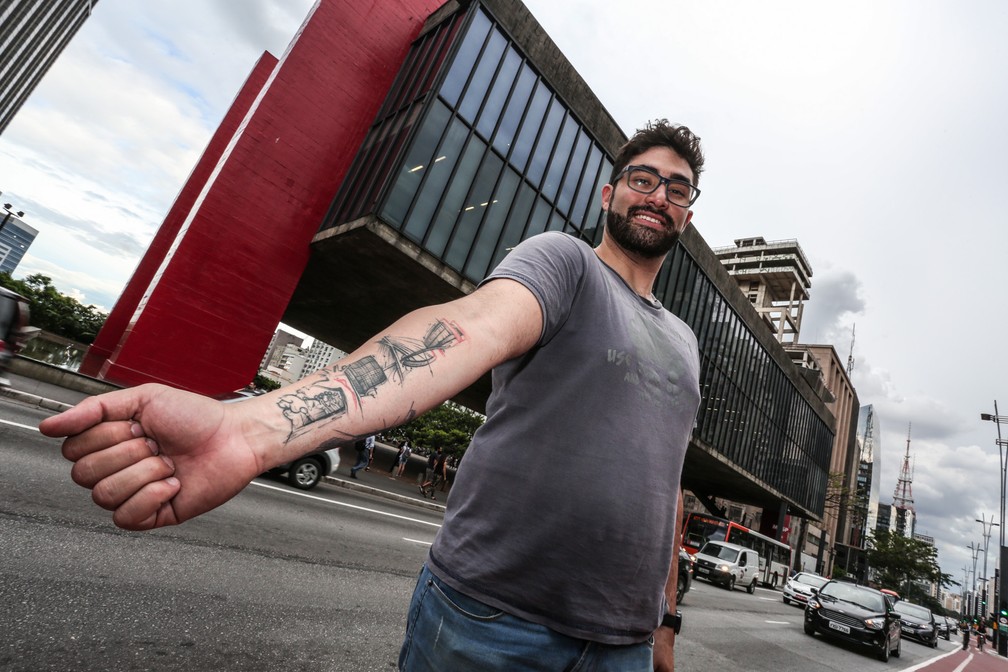 Moradores De Sao Paulo Tatuam Na Pele O Amor Pela Cidade Veja Fotos Sao Paulo G1
