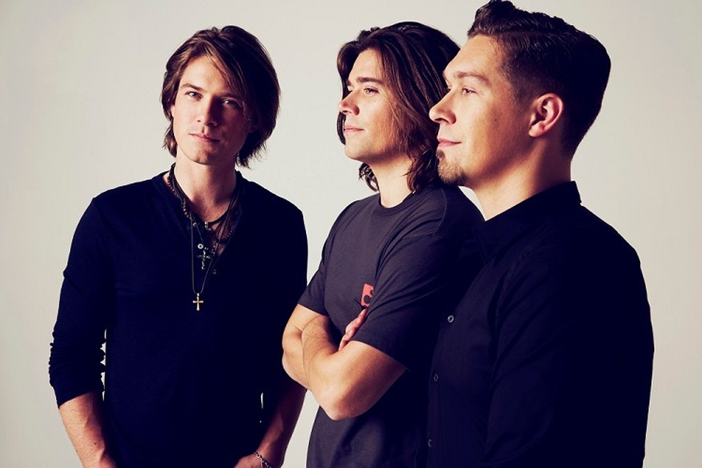 Taylor, Zach e Isaac: os irmãos Hanson estão de volta ao Brasil (Foto: Divulgação/Time for Fun)