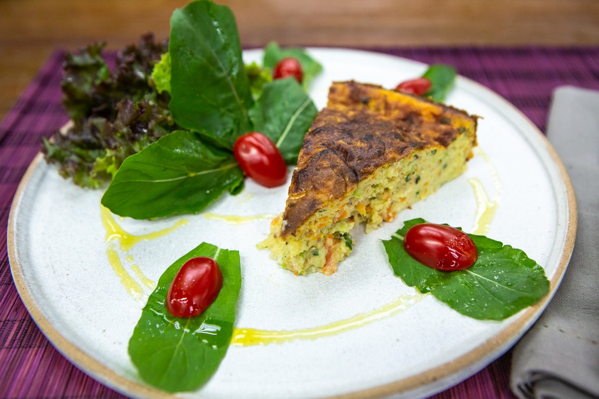 Torta De Sardinha E Legumes