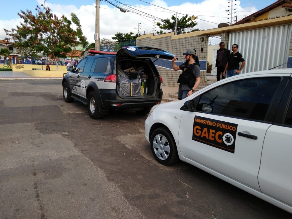 Polícia Civil e MPMA cumpriram dez mandados por esquema de falsificação de documentos para recebimento de emendas parlamentares de São Luís — Foto: Divulgação / Polícia Civil