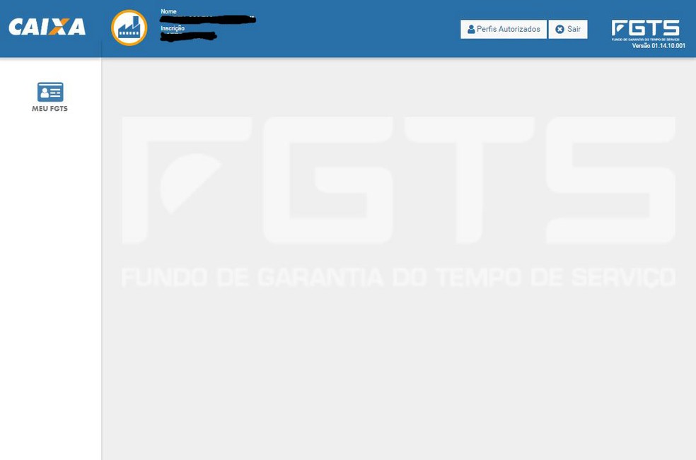 Tela para simular valor do saque-aniversário do FGTS — Foto: Reprodução